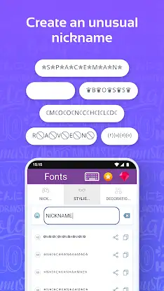 Fonts: Stylish Text Cool Fonts screenshot 5