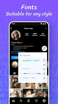 Fonts: Stylish Text Cool Fonts screenshot 6