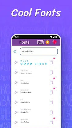 Fonts: Stylish Text Cool Fonts screenshot 4