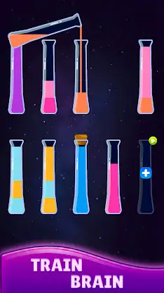 Water Sort: Color Flow Puzzle screenshot 1
