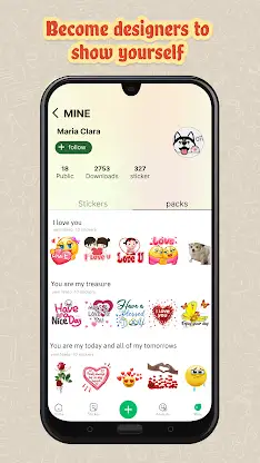 2026 HD sticker WAStickerApps screenshot 5