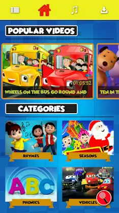 Kids Videos & Nursery Rhymes - screenshot 1