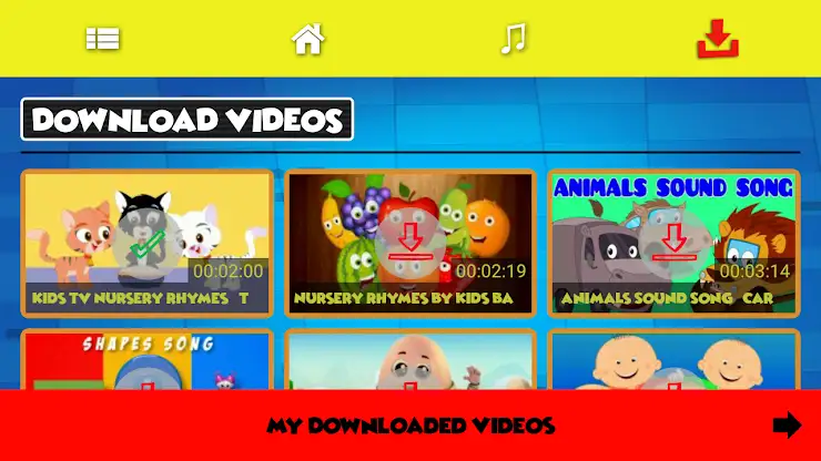 Kids Videos & Nursery Rhymes - screenshot 7