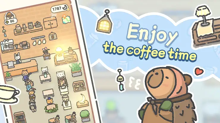 Bunnysip Tale-Casual Cute Cafe screenshot 5
