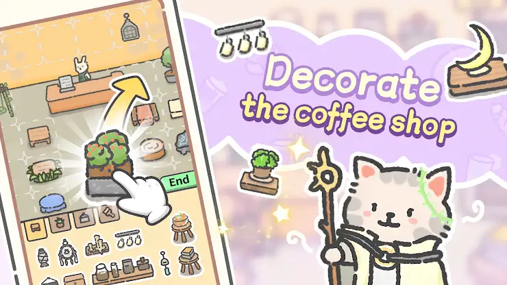 Bunnysip Tale-Casual Cute Cafe screenshot 4