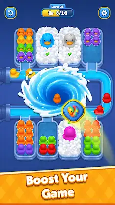 Quack Sort: Loop Puzzle screenshot 7
