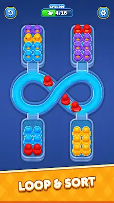 Quack Sort: Loop Puzzle screenshot 1