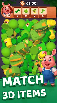 Match Piggy 3D screenshot 1