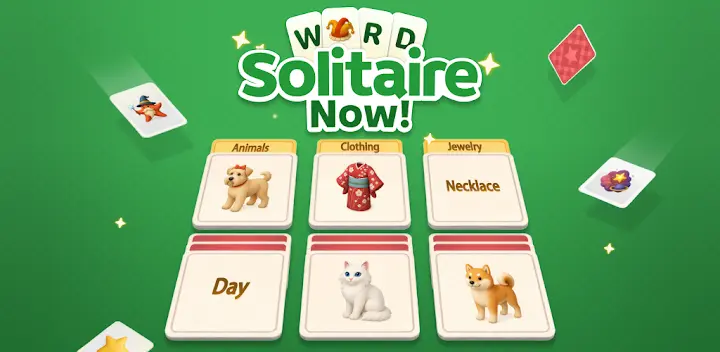 Word Solitaire Now! — Android game banner