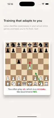 Lotus Chess – Trainer screenshot 1