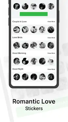 Romantic Kiss Stickers screenshot 4