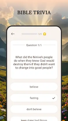 Bible：Quiz & Prayer screenshot 3