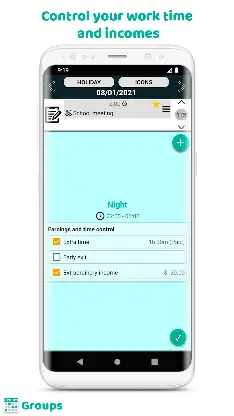 GROUPS work & family calendar screenshot 5