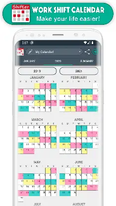 Work Shift Calendar screenshot 6