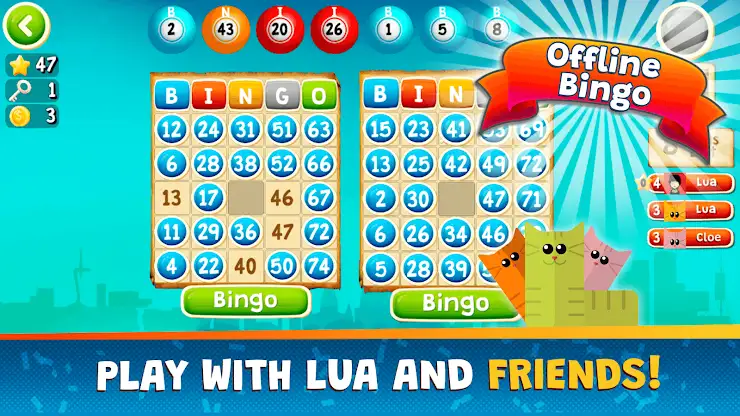 Lua Bingo Online & Offline screenshot 3