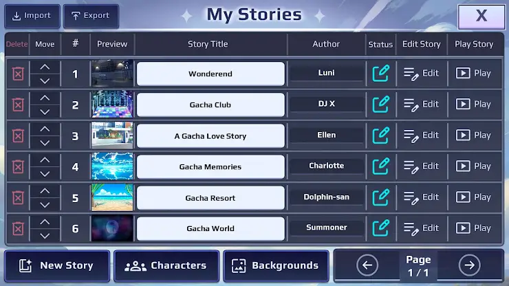Gacha Story - VN Creator screenshot 2
