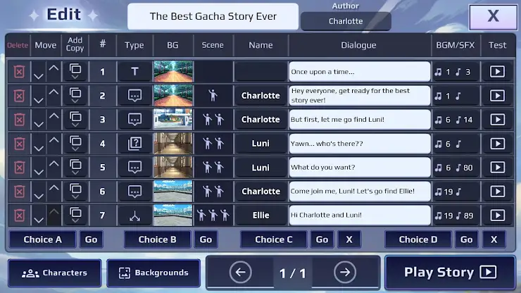 Gacha Story - VN Creator screenshot 4