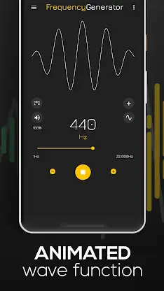 Frequency Sound Generator screenshot 2