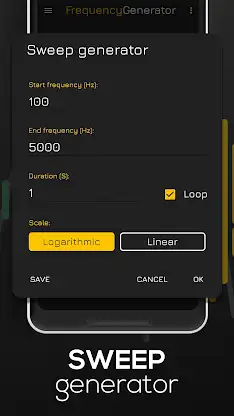 Frequency Sound Generator screenshot 3