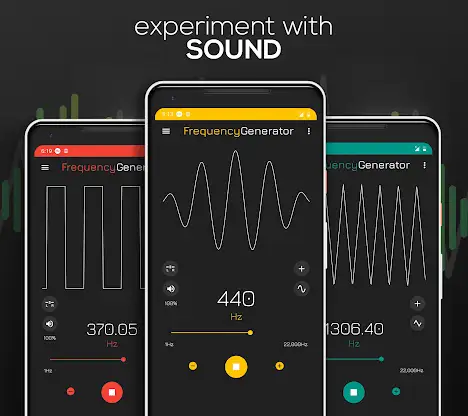 Frequency Sound Generator screenshot 1