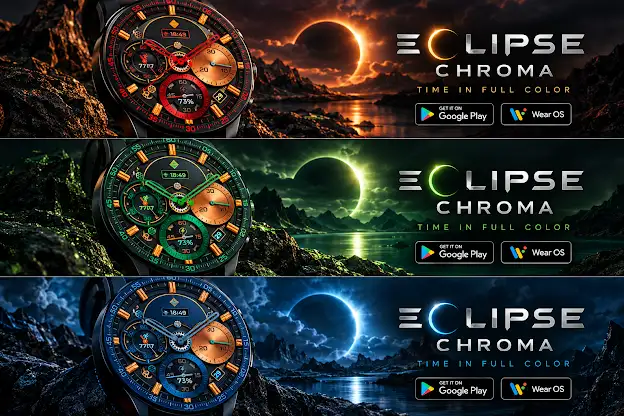 Eclipse Chroma: Watch Face screenshot 8