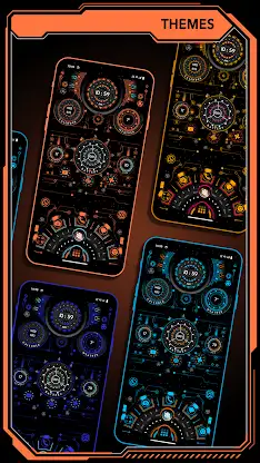 Circuit UI Launcher - AppLock screenshot 3