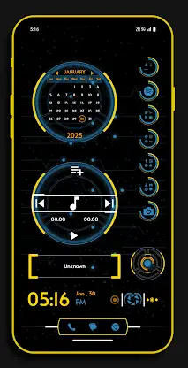 CyberFlux Launcher 2025 screenshot 5
