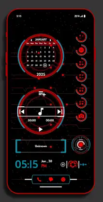 CyberFlux Launcher 2025 screenshot 4