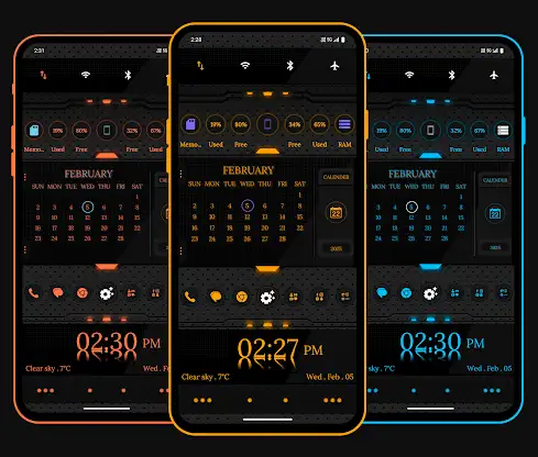 FutureX Launcher screenshot 2
