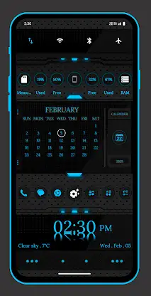 FutureX Launcher screenshot 7