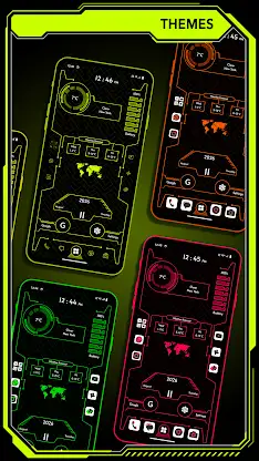 Futuristic Launcher 2, Applock screenshot 4