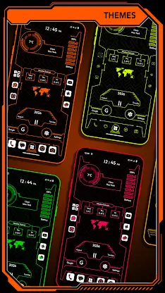 Futuristic Launcher 2, Applock screenshot 3