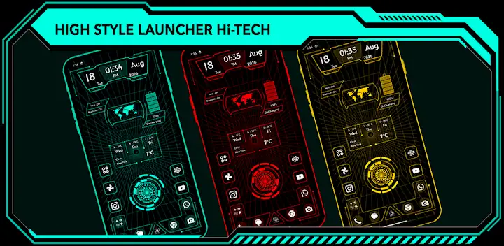 High Style Launcher 2026 — Android app banner