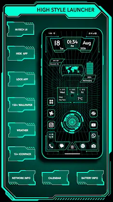 High Style Launcher 2026 screenshot 1