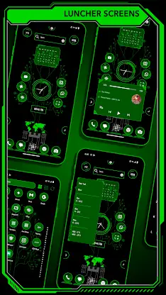 High Style Launcher 2 - Hitech screenshot 2