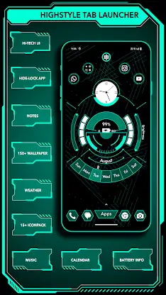 Highstyle tab Launcher screenshot 2