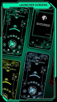 Hi-tech Innovative Launcher screenshot 4