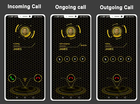 Hi-tech Phone Dialer & Contact screenshot 1