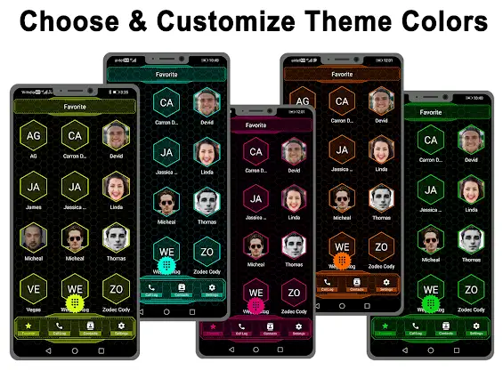 Hi-tech Phone Dialer & Contact screenshot 3