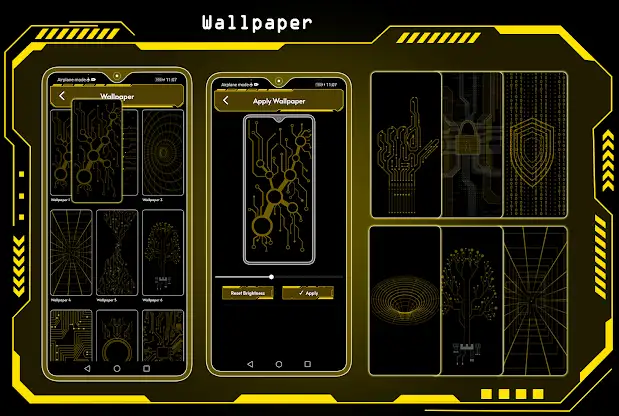Hi-tech Launcher 2023 -AppLock screenshot 6