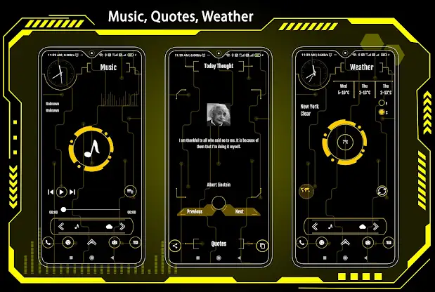 Hi-tech newest launcher screenshot 3