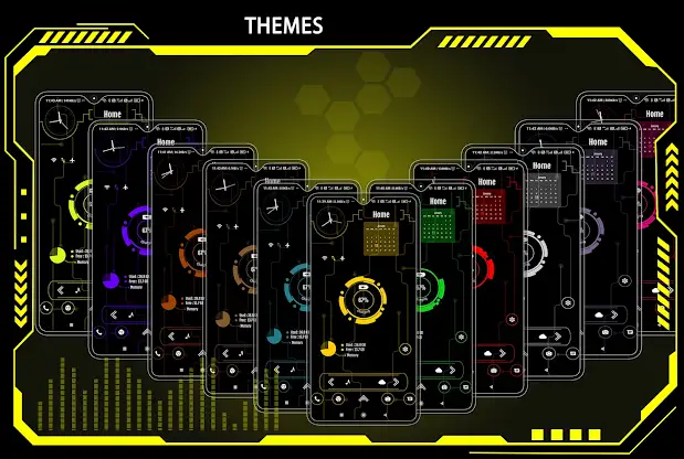 Hi-tech newest launcher screenshot 2