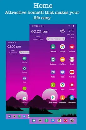 Mac OS Style Launcher -Desktop screenshot 4