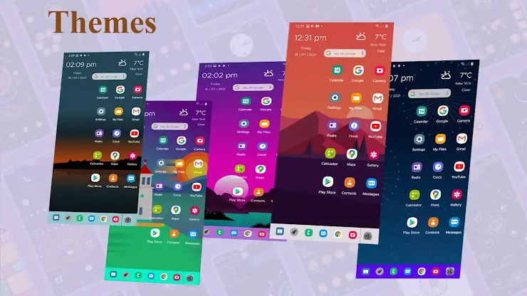 Mac OS Style Launcher -Desktop screenshot 1