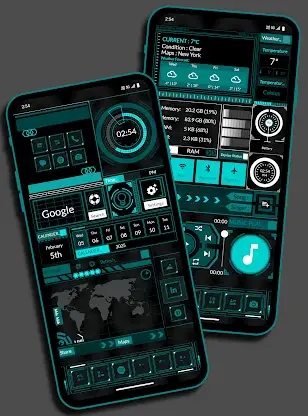 Neonedge Launcher screenshot 3