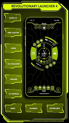 Revolutionary Launcher 4 screenshot 1