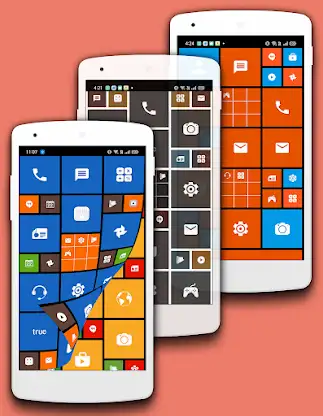 8.1 Metro Look Launcher 2022 screenshot 3