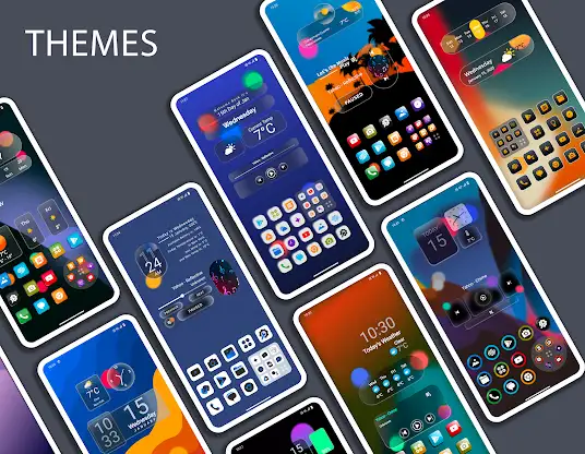 Crystal Blur Launcher screenshot 3
