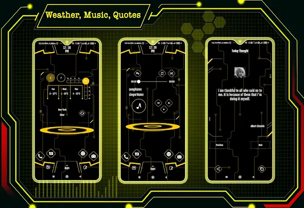 Devicefull Launcher - hitech screenshot 3