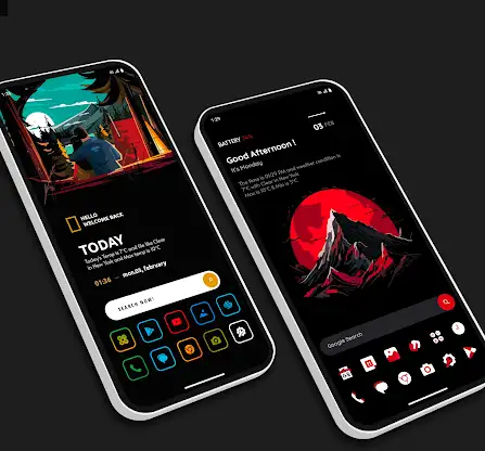 Highland Launcher - HomeScreen screenshot 2